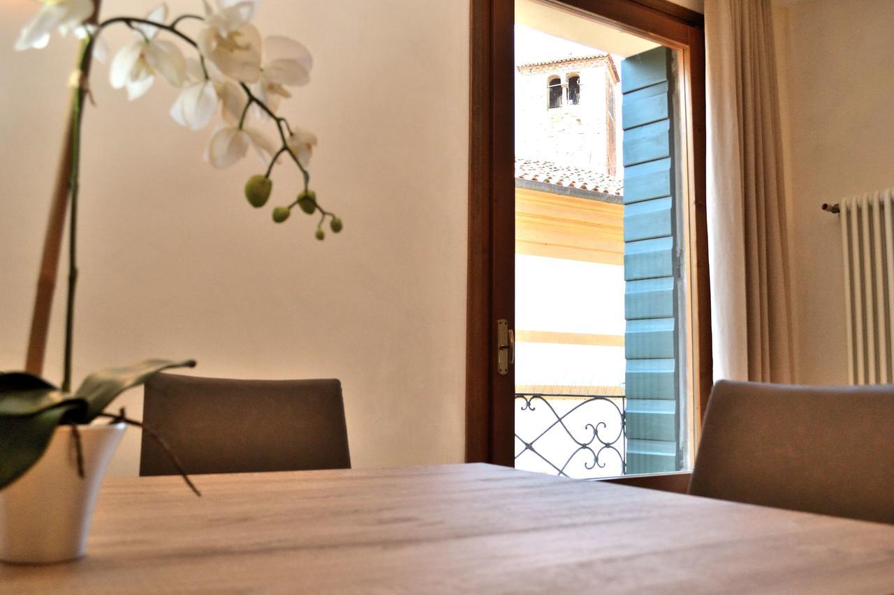 Portico Oscuro Deluxe Apartment - Centro Citta Treviso Exteriör bild